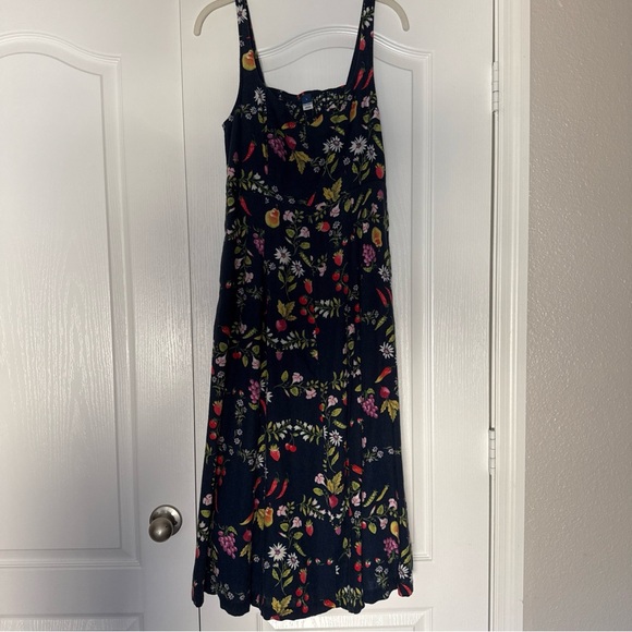 Old Navy Dresses & Skirts - Old Navy Navy Fruit & Floral Shift Dress Small